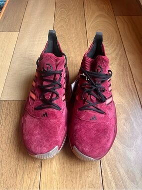 NWOB Adidas Mahomes 2 Impact FLX Tailgate Turf Training Shoes Size 12 Burgundy